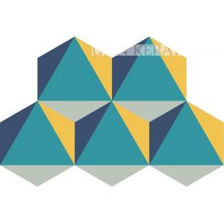 DIAGONAL HEXAGON