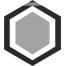 Hex Frame Brun