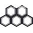 Hex Frame Brun