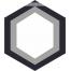 Hex Frame Brun